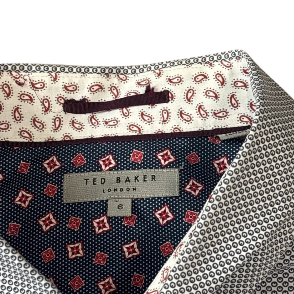 Bundle of 6 Size 6 XXL Ted‎ Baker Long Sleeve Button Down Shirts